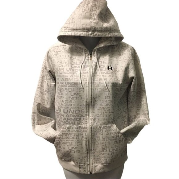 Under Armour Hoodie Hooded Sweater Full  Zip - Picture 1 of 6